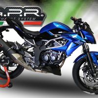 Scarico GPR Kawasaki Ninja 125 2021/2022 e5 Scarico omologato con raccordo Furore  Argento