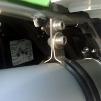 Scarico compatibile con Kawasaki KLX 250 S 2018-2020, Satinox , Scarico completo omologato,fornito con db killer estraibile e collettore