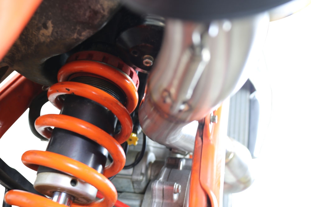 Exhaust compatible with Ktm SX-F 450 2016-2018, Furore Nero, Racing full system exhaust, including removable db killer/spark arrestor 