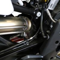 Scarico compatibile con Ktm Adventure 890 2020-2024, Decatalizzatore, Collettore decatalizzore, applicazione racing
