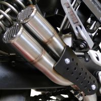 Exhaust system compatible with F.B. Mondial Hps 300 2018-2019, F205, Racing full system exhaust 