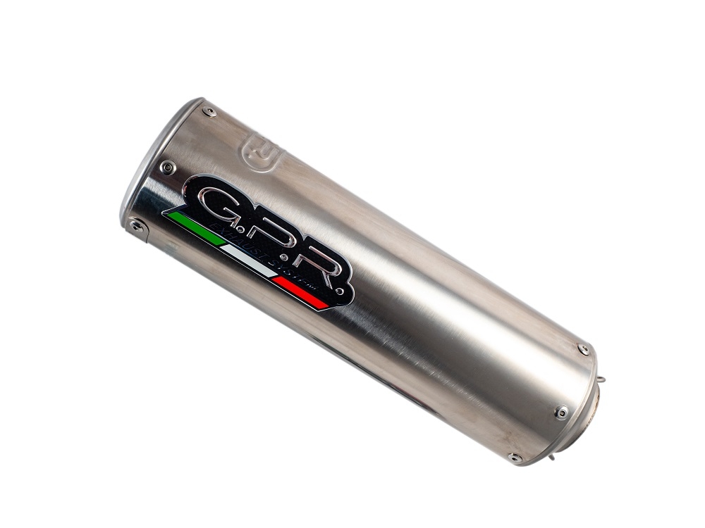 Scarico compatibile con Zontes Zt 125 G1 - U - U1 - Z2 2020-2024, M3 Inox , Scarico completo omologato,fornito con db killer estraibile,catalizzatore e collettore