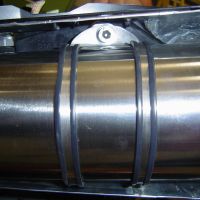 Exhaust compatible with Yamaha MT-01 2005-2011, Inox Tondo, Dual Homologated legal slip-on exhaust including removable db killers and link pipes 