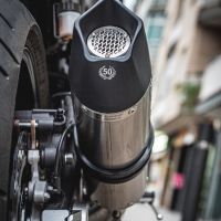 Scarico compatibile con Yamaha Mt-07 2017-2020, GP Evo4 Titanium, Scarico completo omologato,fornito con db killer estraibile,catalizzatore e collettore