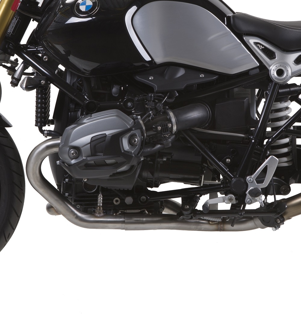 Exhaust compatible with Bmw R Nine-T 1200 -Pure -Racer -Scrambler -Urban G-S 2013-2019, Decatalizzatore, Decat pipe 
