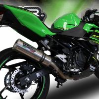Exhaust compatible with Kawasaki Ninja 400 2018-2022, M3 Inox , Racing full system exhaust 