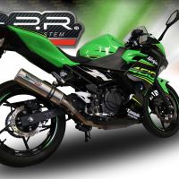 Exhaust compatible with Kawasaki Ninja 400 2018-2022, M3 Inox , Racing full system exhaust 