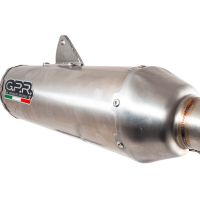 Exhaust system compatible with Gas Gas MC 250F 2021-2023, Pentacross Inox, Racing full system exhaust, including removable db killer/spark arrestor 