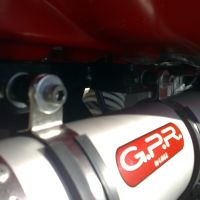 Exhaust compatible with Polaris Trail Blazer 330 2003-2008, Deeptone Atv, Homologated legal full system exhaust, including removable db killer 