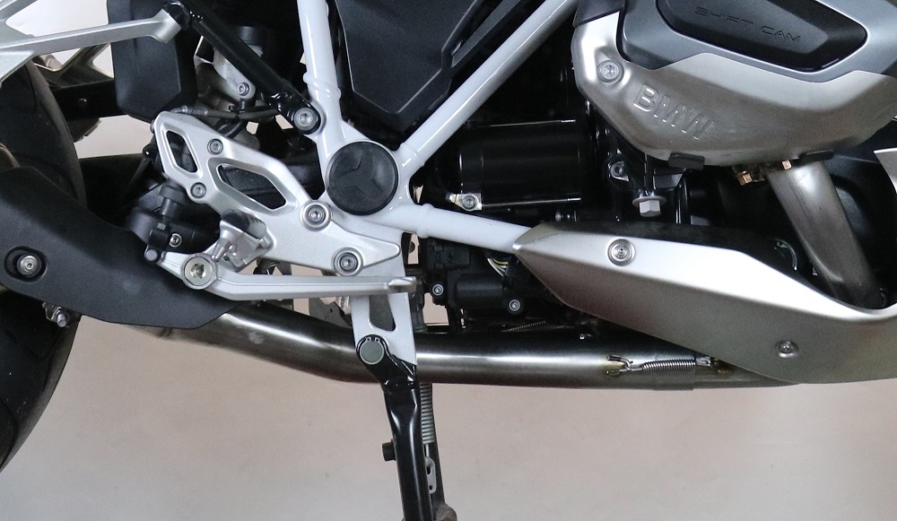 Exhaust compatible with Bmw R 1250 R -Rs 2021-2024, Decatalizzatore, Decat pipe 