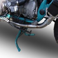 Scarico compatibile con Bmw R 100 Gs 1987-1996, Decatalizzatore, Collettore decatalizzore, applicazione racing