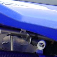 Exhaust system compatible with Yamaha Raptor 660 2000-2005, Deeptone Atv, Homologated legal slip-on exhaust including removable db killer and link pipe 