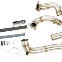Scarico compatibile con Ktm Rc 8 R 2008-2014, Gpe Ann. titanium, Scarico completo racing,fornito con collettore specifico, non legale per uso stradale