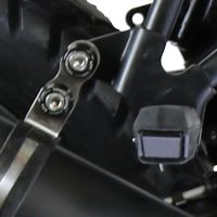 Exhaust compatible with Royal Enfield Himalayan 410 2021-2024, Albus Evo4, Homologated legal slip-on exhaust including removable db killer, link pipe and catalyst 