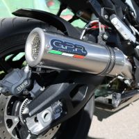 Scarico compatibile con Bmw S 1000 XR -M 2020-2025, M3 Inox , Scarico omologato, silenziatore con db killer estraibile e raccordo specifico