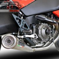 Scarico compatibile con Buell 1125 R -CR 2005-2009, Powercone Evo, Terminale di scarico semi-completo, omologato, con db killer estraibile e raccordo specifico