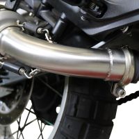 Scarico compatibile con Husqvarna Svartpilen 401 2018-2019, GP Evo4 Titanium, Scarico omologato, silenziatore con db killer estraibile e raccordo specifico