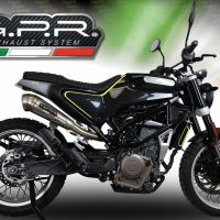 Scarico compatibile con Husqvarna Vitpilen 401 2018-2019, Powercone Evo, Terminale di scarico omologato,fornito con db killer estraibile,catalizzatore e collettore