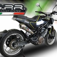 Scarico compatibile con Husqvarna Vitpilen 401 2018-2019, Powercone Evo, Terminale di scarico omologato,fornito con db killer estraibile,catalizzatore e collettore