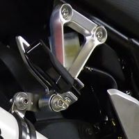 Exhaust system compatible with Honda Cbr 300 R 2014-2016, Albus Ceramic, Homologated legal slip-on exhaust including removable db killer and link pipe 