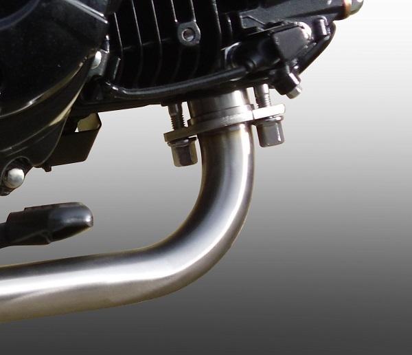 Scarico compatibile con Honda Msx - Grom 125 2018-2020, Satinox , Scarico completo omologato,fornito con db killer estraibile,catalizzatore e collettore
