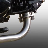 Scarico compatibile con Honda Msx - Grom 125 2013-2017, Satinox , Scarico completo omologato,fornito con db killer estraibile,catalizzatore e collettore