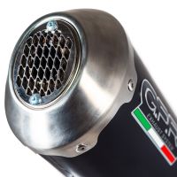 Scarico compatibile con Honda Sh 350 I.E. 2021-2023, Evo4 Road, Terminale di scarico omologato, fornito con db killer estraibile, catalizzatore e raccordo specifico