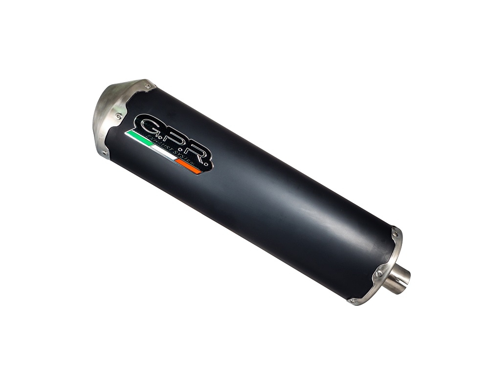 Scarico compatibile con Honda Sh 350 I.E. 2021-2023, Evo4 Road, Terminale di scarico omologato, fornito con db killer estraibile, catalizzatore e raccordo specifico