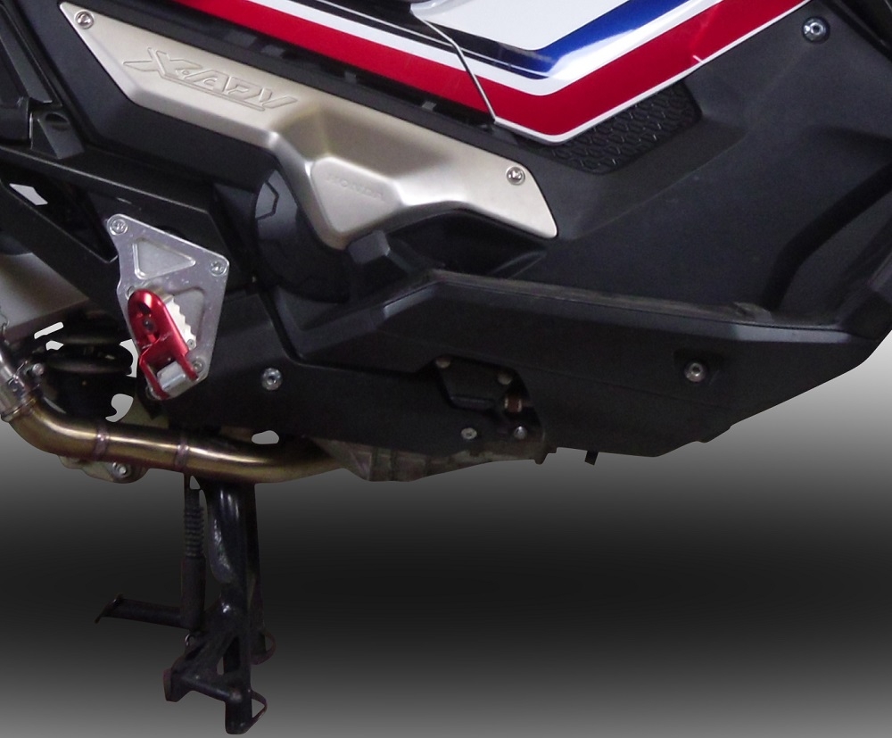 Scarico compatibile con Honda X-Adv 750 2021-2024, Decatalizzatore, Collettore decatalizzore, applicazione racing