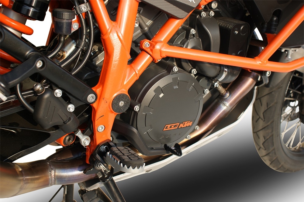 Exhaust compatible with Ktm LC 8 Super Adventure 1290 - S - R - T 2017-2020, Decatalizzatore, Decat pipe 