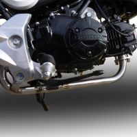 Scarico compatibile con Honda Msx - Grom 125 2018-2020, Satinox , Scarico completo omologato,fornito con db killer estraibile,catalizzatore e collettore