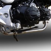 Scarico compatibile con Honda Msx - Grom 125 2013-2017, Satinox , Scarico completo omologato,fornito con db killer estraibile,catalizzatore e collettore