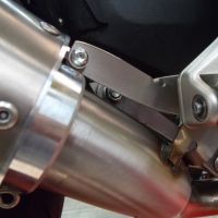 Scarico compatibile con Mv Agusta Brutale 675 2012-2015, Deeptone Inox, Scarico omologato, silenziatore con db killer estraibile e raccordo specifico