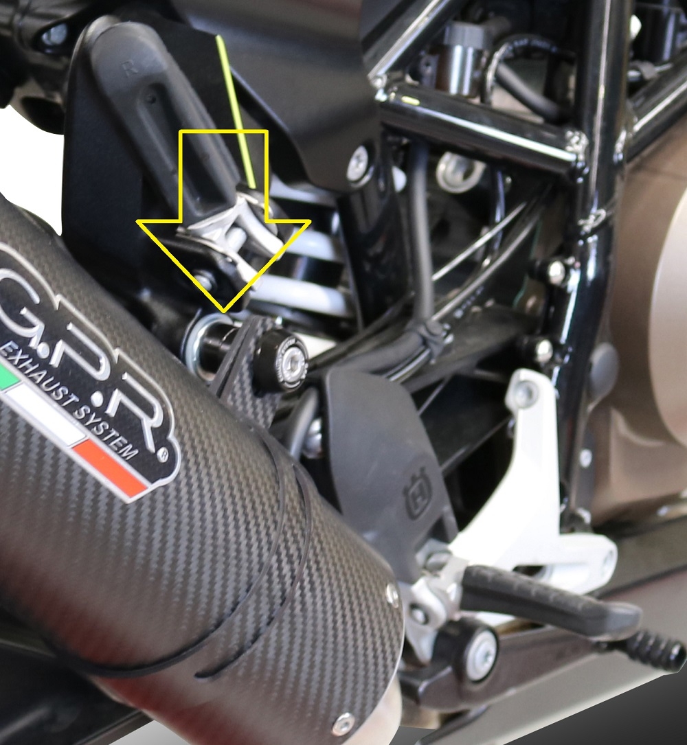 Scarico compatibile con Husqvarna Vitpilen 701 2018-2020, Albus Evo4, Scarico omologato, silenziatore con db killer estraibile e raccordo specifico
