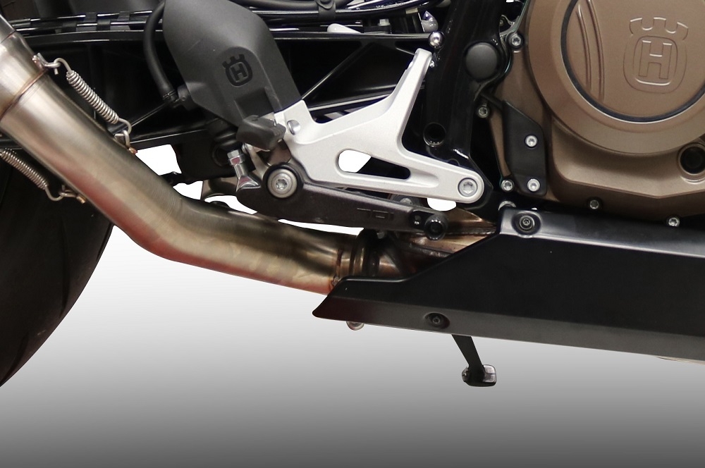 Scarico compatibile con Husqvarna Vitpilen 701 2018-2020, Albus Evo4, Scarico omologato, silenziatore con db killer estraibile e raccordo specifico