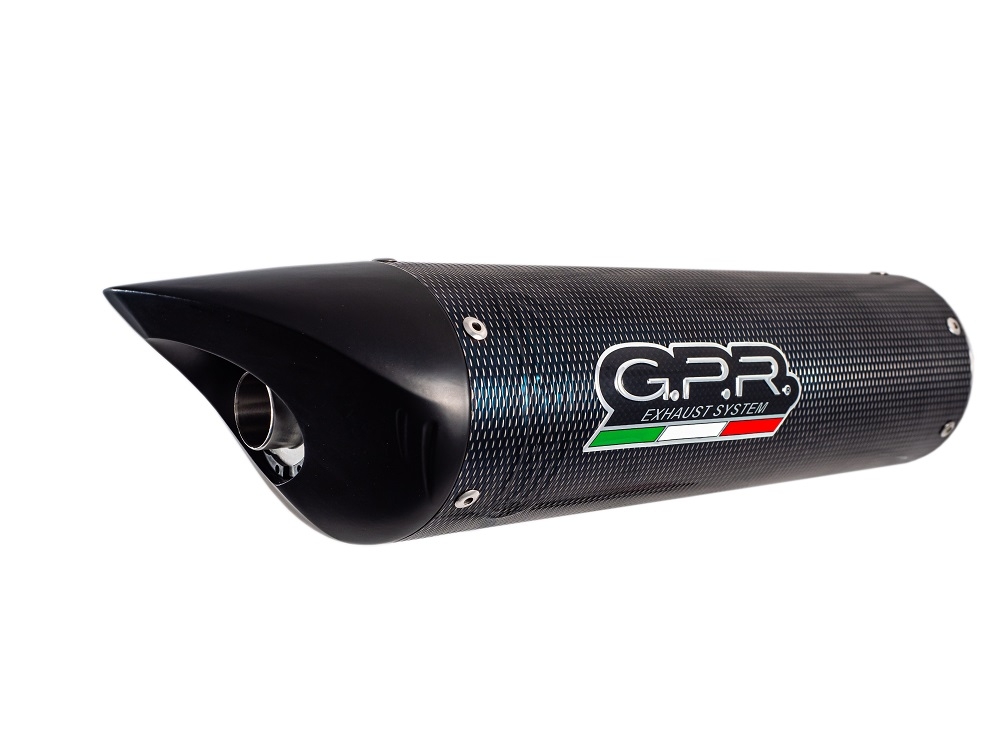 Exhaust system compatible with Honda Cbr 600 Rr 2005-2006, Tiburon Poppy, Homologated legal full system exhaust, including removable db killer and catalyst 