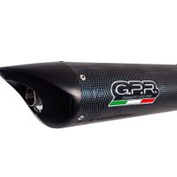 Exhaust system compatible with Honda Cbr 600 Rr 2005-2006, Tiburon Poppy, Homologated legal full system exhaust, including removable db killer and catalyst 