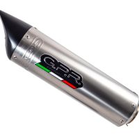 Scarico compatibile con Ducati Hypermotard 1100 - 1100 Evo 2007-2012, Tiburon Titanium, Coppia di terminali di scarico omologati, forniti con db killer removibili e raccordi specifici