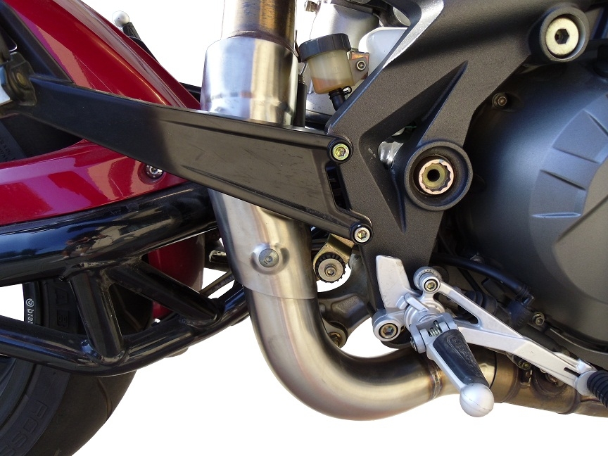Exhaust compatible with Benelli Tre K 1130 2006-2016, Decatalizzatore, Decat pipe 