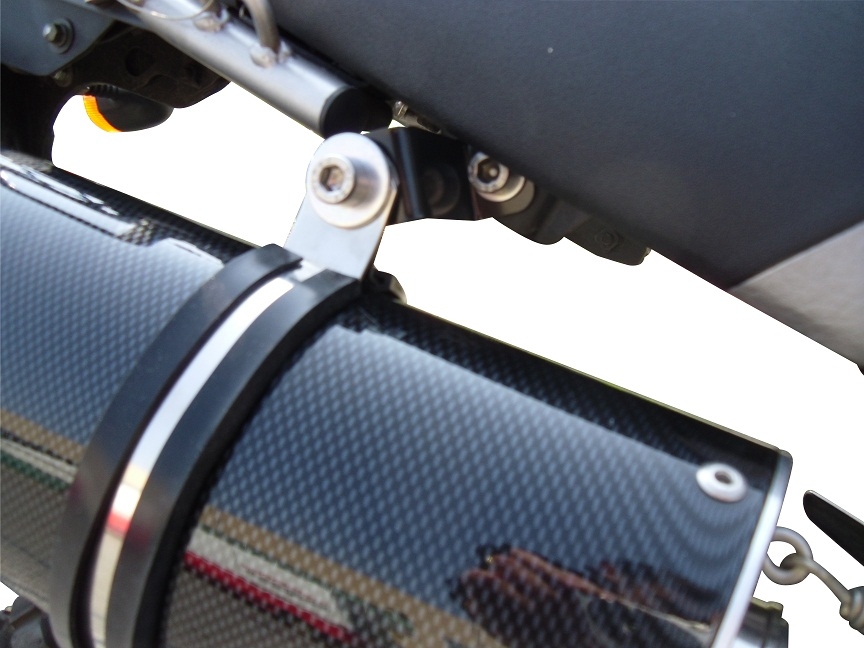 Scarico compatibile con Yamaha Tricker 250 2005-2008, Albus Ceramic, Scarico completo omologato,fornito con db killer estraibile e collettore