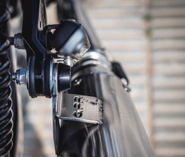 Scarico GPR compatibile con  Yamaha Xv 1100 Virago  1986-1999, Ultracone Inox Cafè Racer, Silenziatore di scarico omologato,con db killer estraibile,fornito senza raccordo 