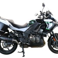 Scarico GPR Kawasaki Versys 1000 i.e. 2021/22 e5 Scarico omologato con raccordo Furore  Argento