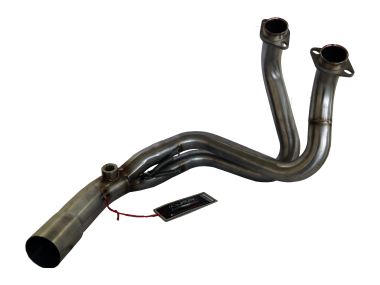 Scarico compatibile con Honda CB 750 Hornet 2023-2024, Decatalizzatore, Collettore decatalizzore, applicazione racing