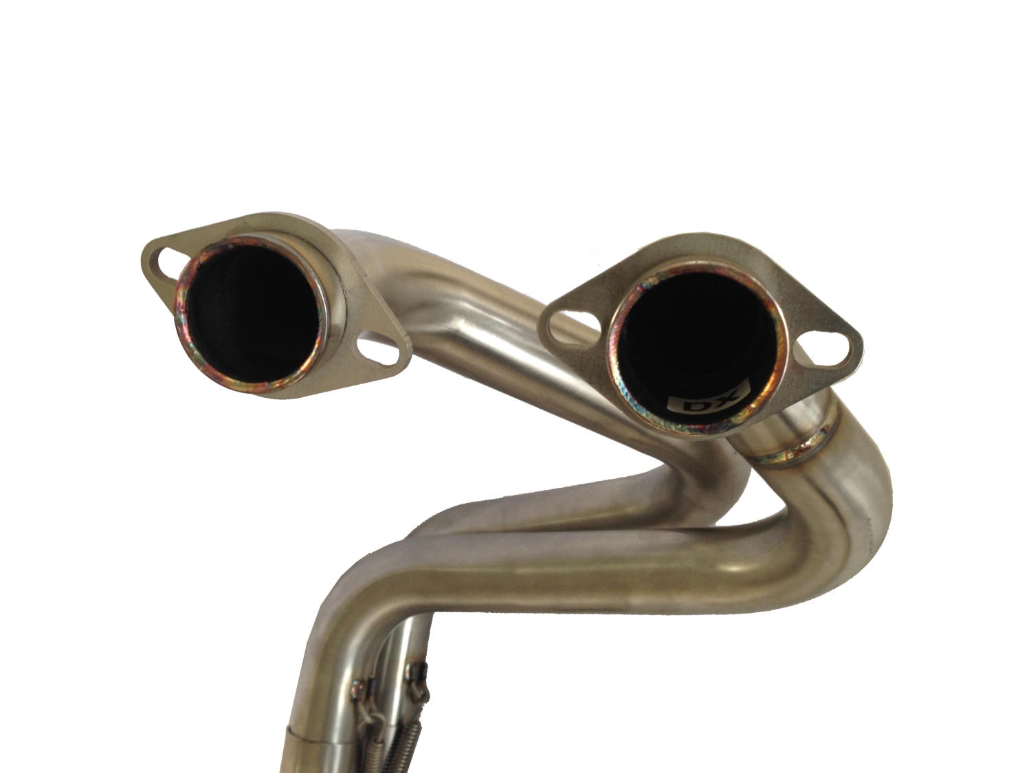 Exhaust system compatible with Kawasaki Er 6 N - F 2012-2016, Albus Ceramic, Homologated legal full system exhaust, including removable db killer 