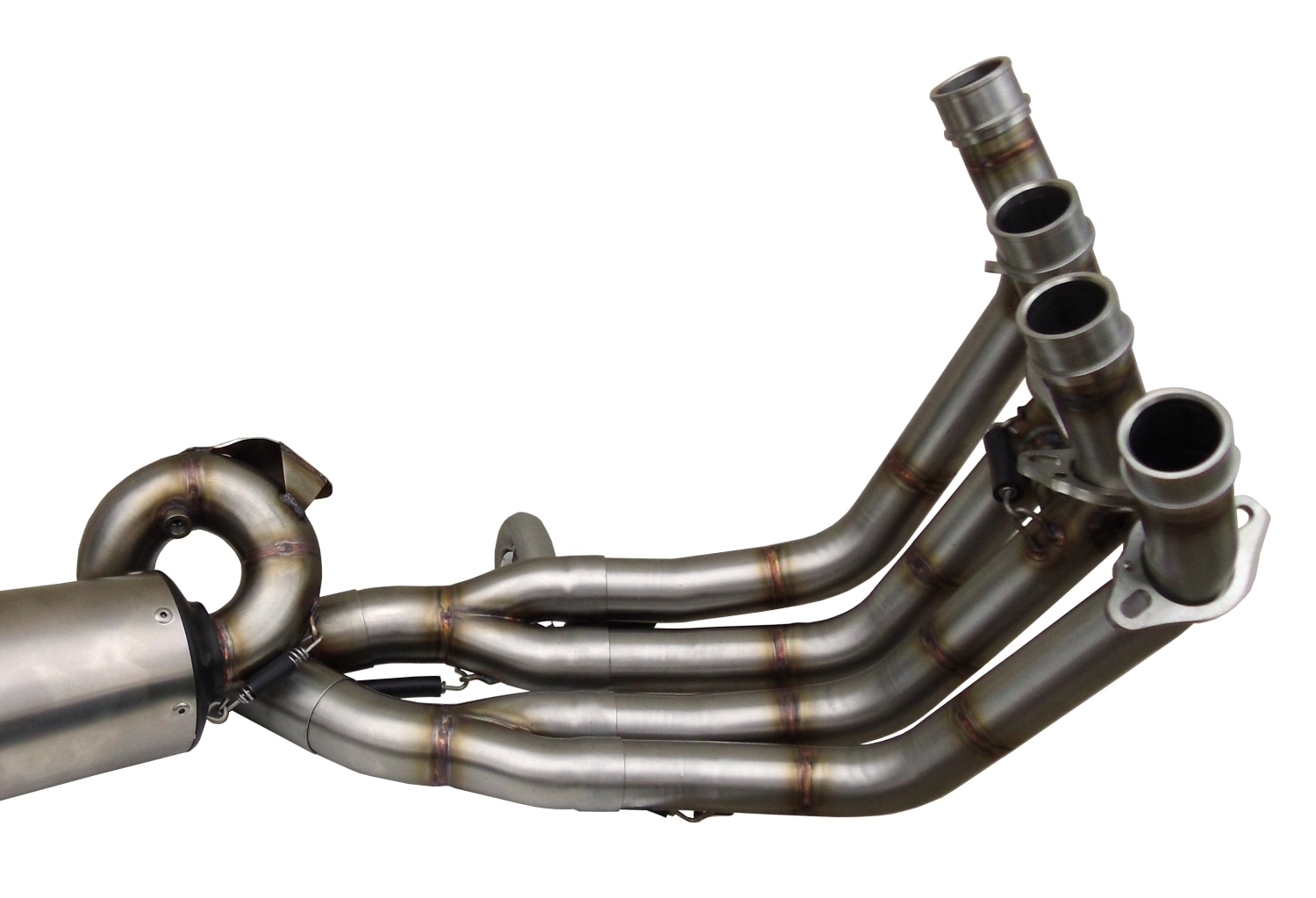Scarico compatibile con Yamaha Xj 6 - Xj 600 Diversion 2009-2017, Furore Nero, Scarico completo omologato,fornito con db killer estraibile e collettore