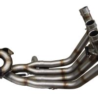 Scarico compatibile con Yamaha Xj 6 - Xj 600 Diversion 2009-2017, Furore Nero, Scarico completo omologato,fornito con db killer estraibile e collettore