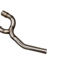 Scarico compatibile con Yamaha Fz6 600-Fazer S1-S2 2004-2013, M3 Poppy , Coppia di terminali di scarico omologati, forniti con db killer removibili e raccordi specifici