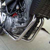 Exhaust compatible with Yamaha Xt 660 X-R 2004-2014, Gpe Ann. titanium, Homologated legal full system exhaust, including removable db killer and catalyst 