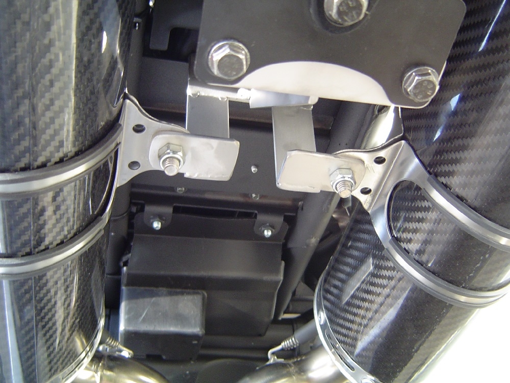 Scarico compatibile con Yamaha MT03 660 2006-2013, Albus Ceramic, Coppia di terminali di scarico omologati, forniti con db killer removibili e raccordi specifici