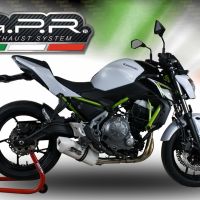Scarico compatibile con Kawasaki Z 650 2017-2020, Albus Evo4, Scarico completo omologato,fornito con db killer estraibile,catalizzatore e collettore